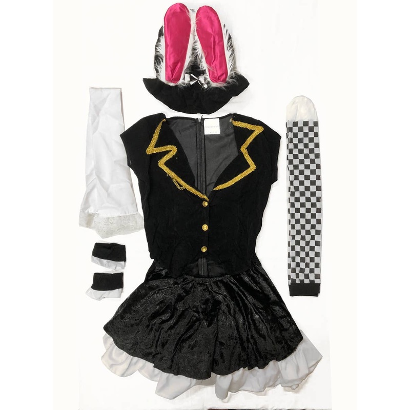 Totally Mad Wonderland Rabbit Womens Costume - Size Small