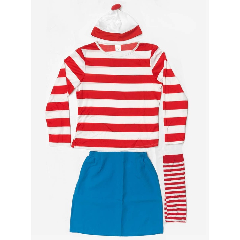 Where's Wally Womens Book Week Costume - Size Small