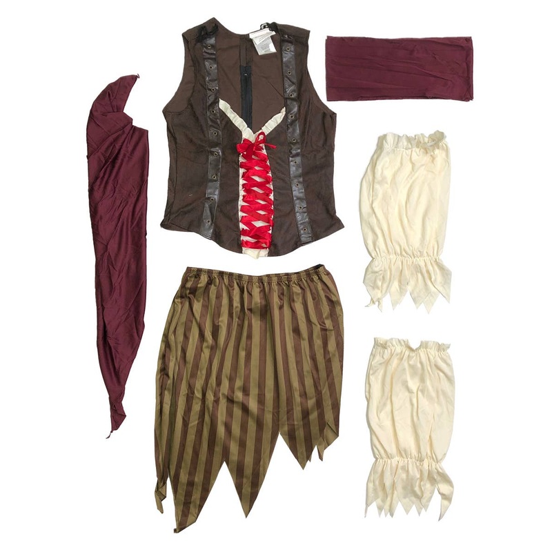 Buccaneer Beauty Womens Pirate Costume - Size Large