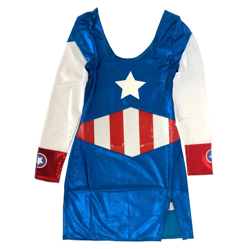 Captain America Womens Costume - Small