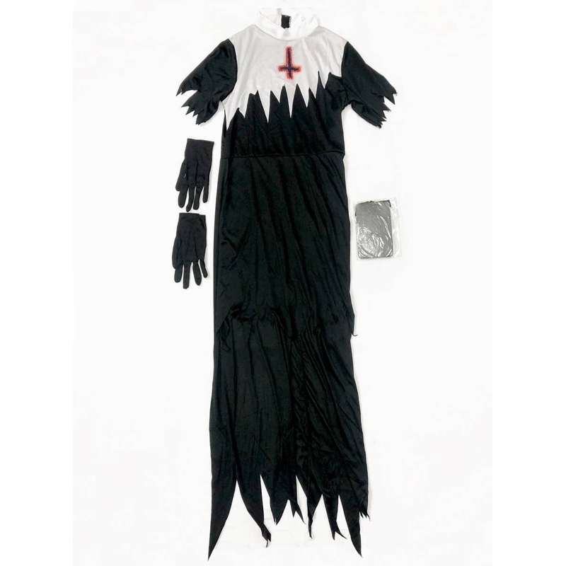 Dead Nun Womens Halloween Costume - Size Large