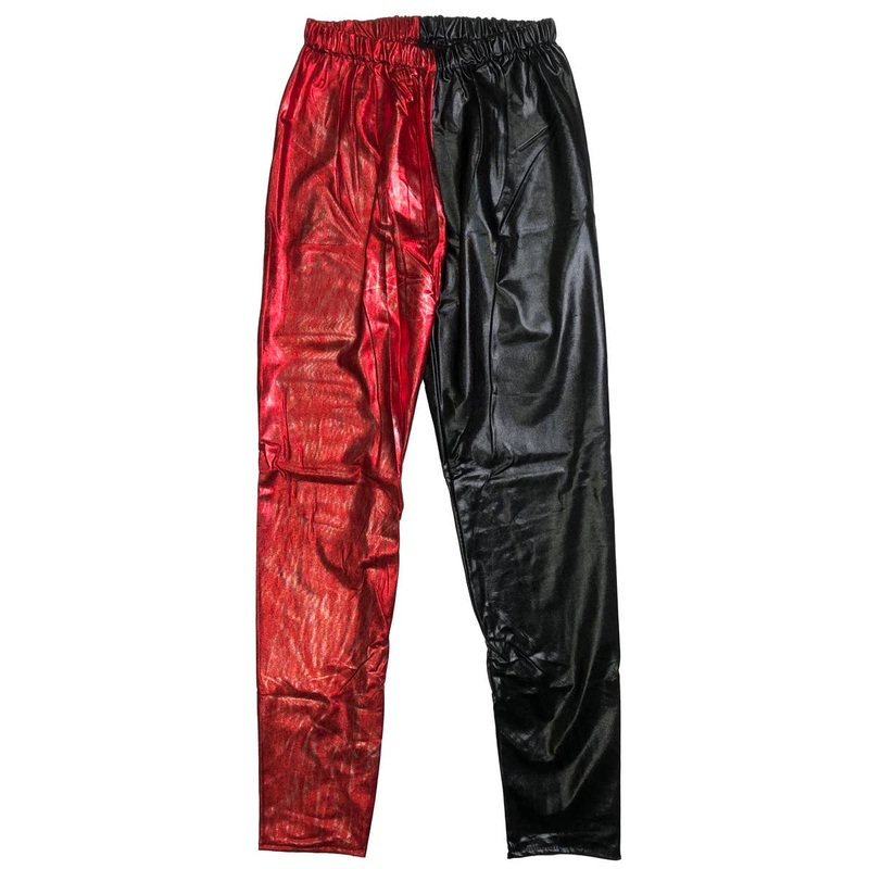 Harley Quinn Metallic Leggings Womens - Size Small/Medium