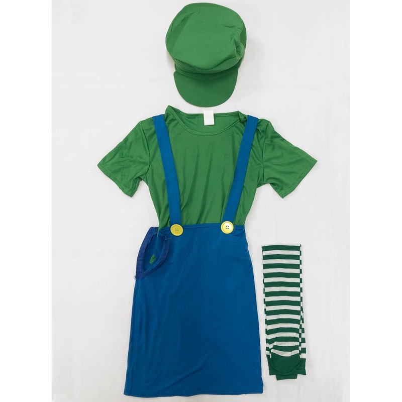 Luigi Womens Costume - Size Medium