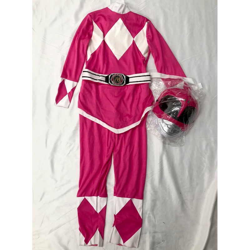 Pink Power Ranger Girls Costume - Size Large