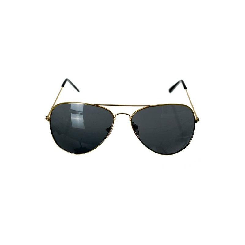 Aviator Gold Frame Costume Accessory Glasses