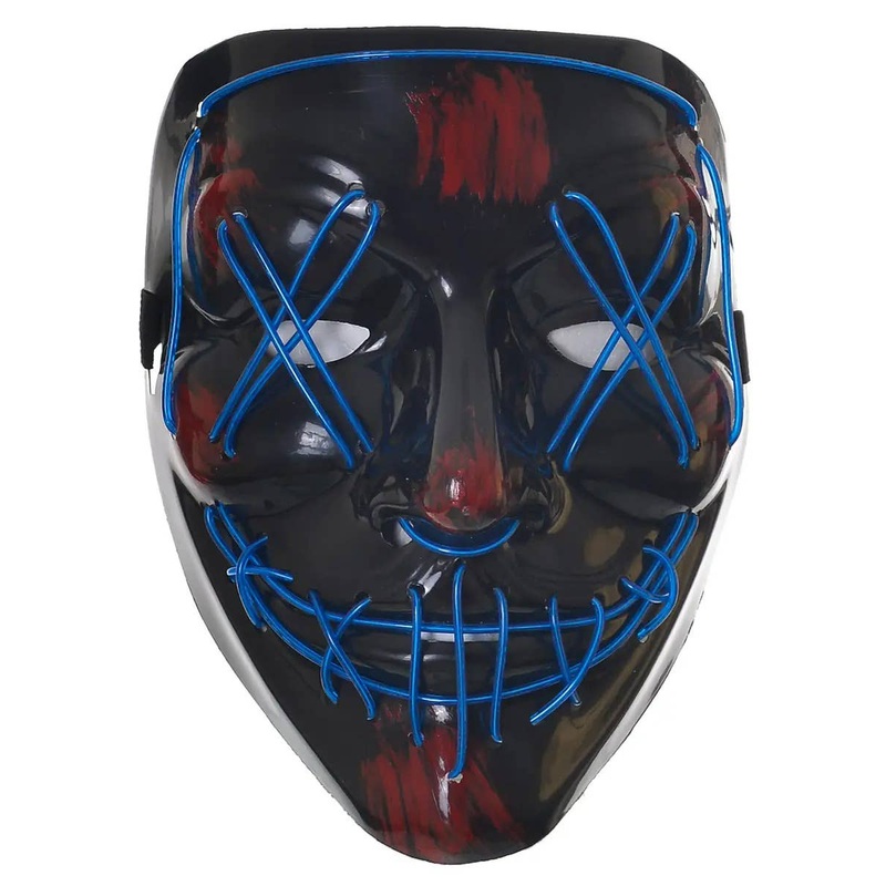 Blue Purge Costume Mask - Adults