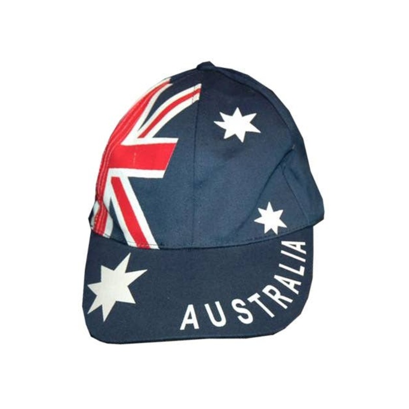 Aussie Flag Navy Blue Australia Day Cap