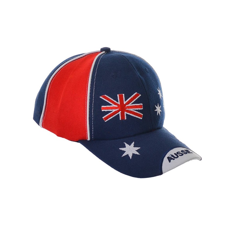 Australia Day Aussie Flag Baseball Cap Hat