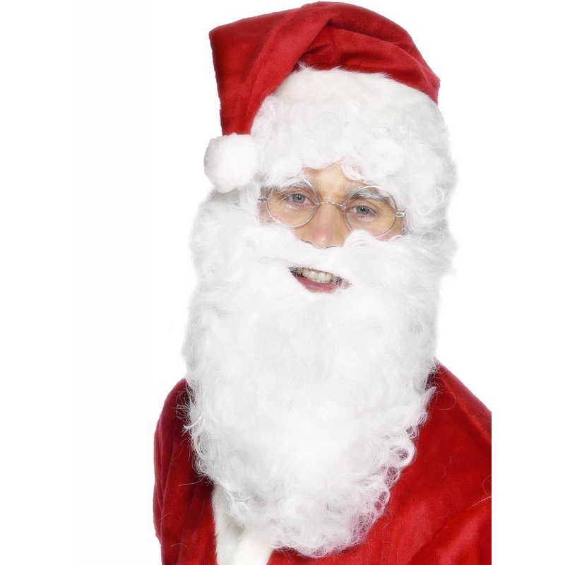 All in One Santa Beard and Moustache