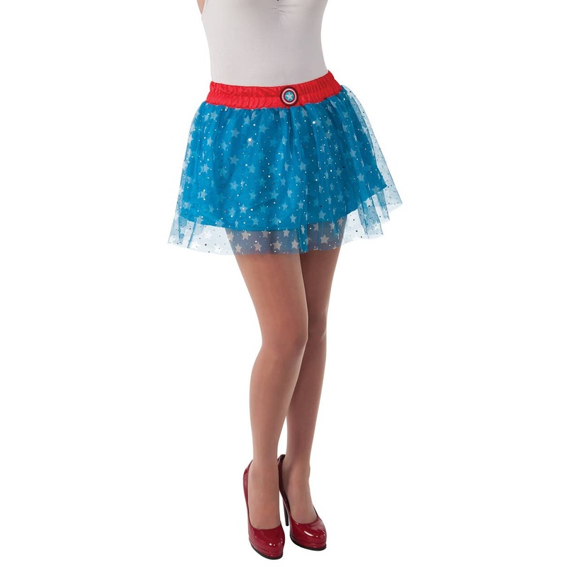 American Dream Womens Captain America Costume Skirt