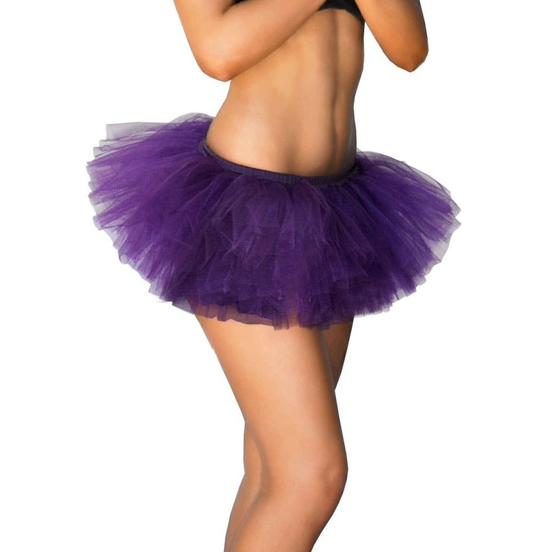 Adorable Fluffy Tutu Skirt in Purple