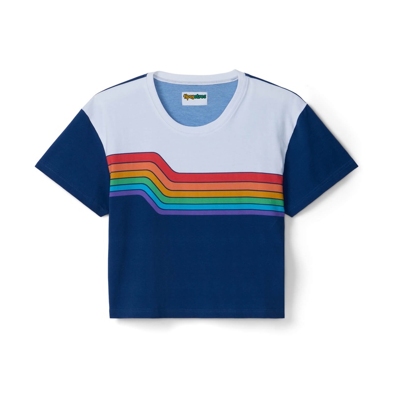Color Cruise Rainbow Crop Top|XS|S|M|L|XL|1X|2X