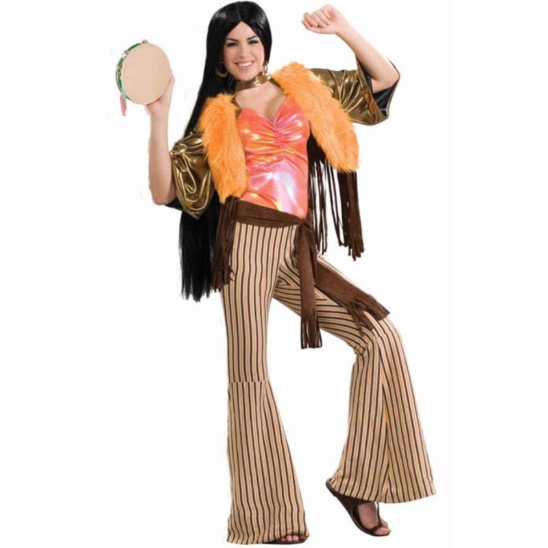 60s Babe Womens Cher Hippie Costume