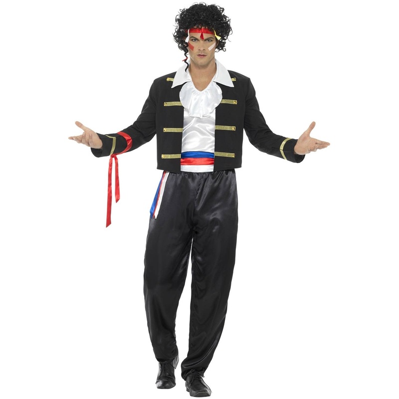 80s New Romantic Mens Adam Ant Costume
