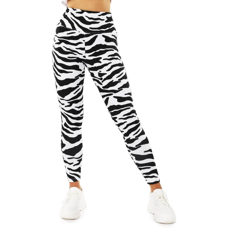 Zebra High Waisted Leggings|XS|S|M|L|XL|XXL