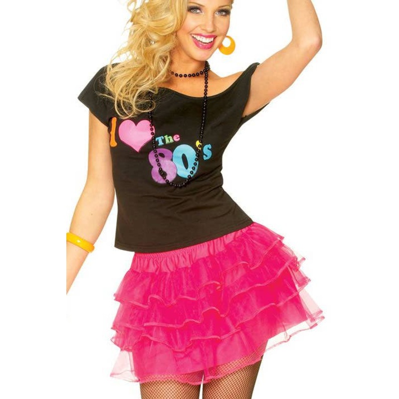 1980s Bright Pink Petticoat|Standard