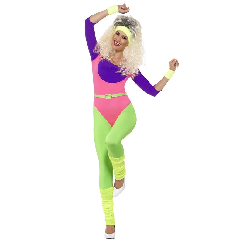 80s Aerobics Instructor Womens Workout Costume