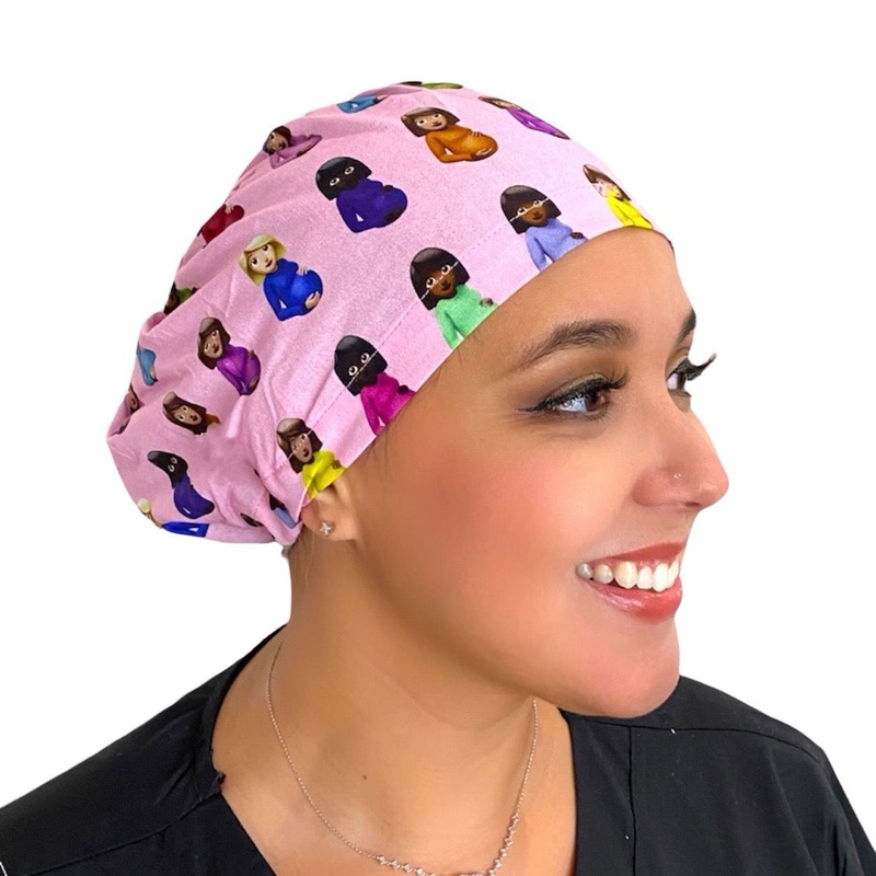 Maternity Pink- Euro|euro cap|with satin lining
