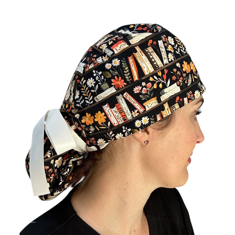 Bookshelf- Ponytail|ponytail cap|with satin lining