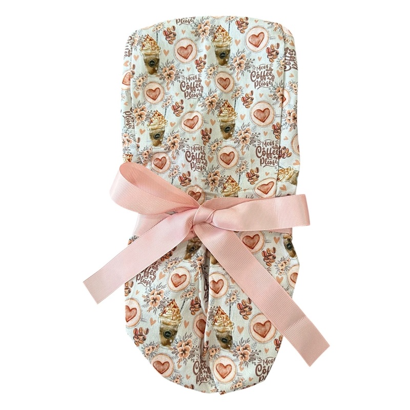 Coffee Please- Ponytail|ponytail cap|with satin lining