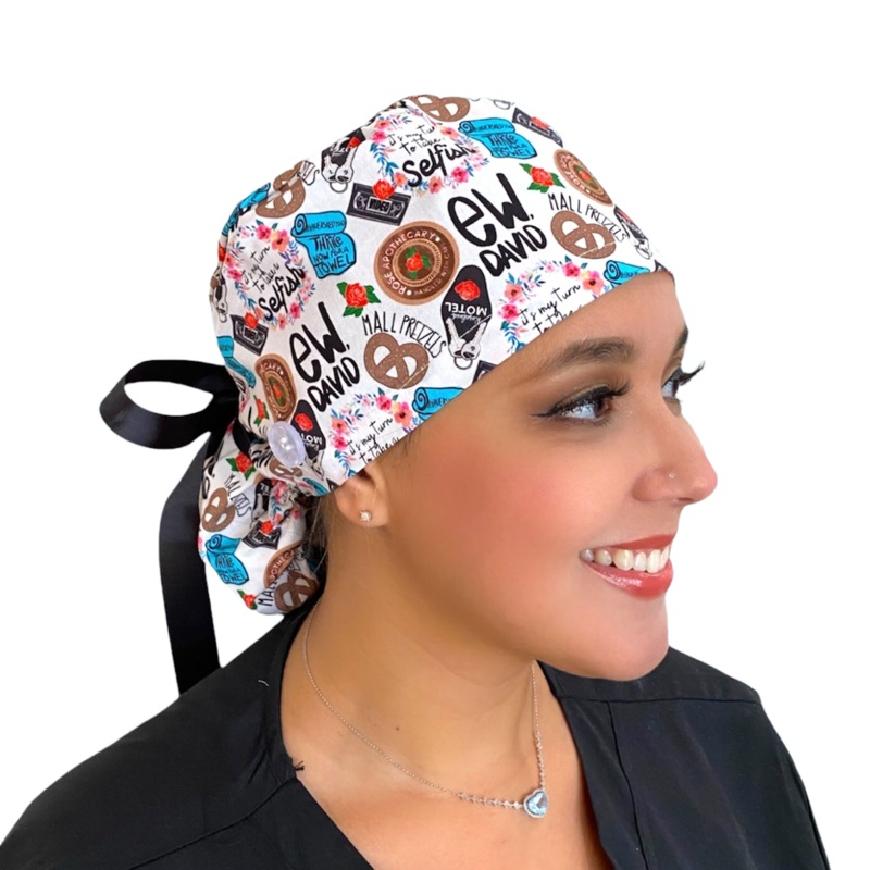 Ew, David- Ponytail|ponytail cap|with satin lining