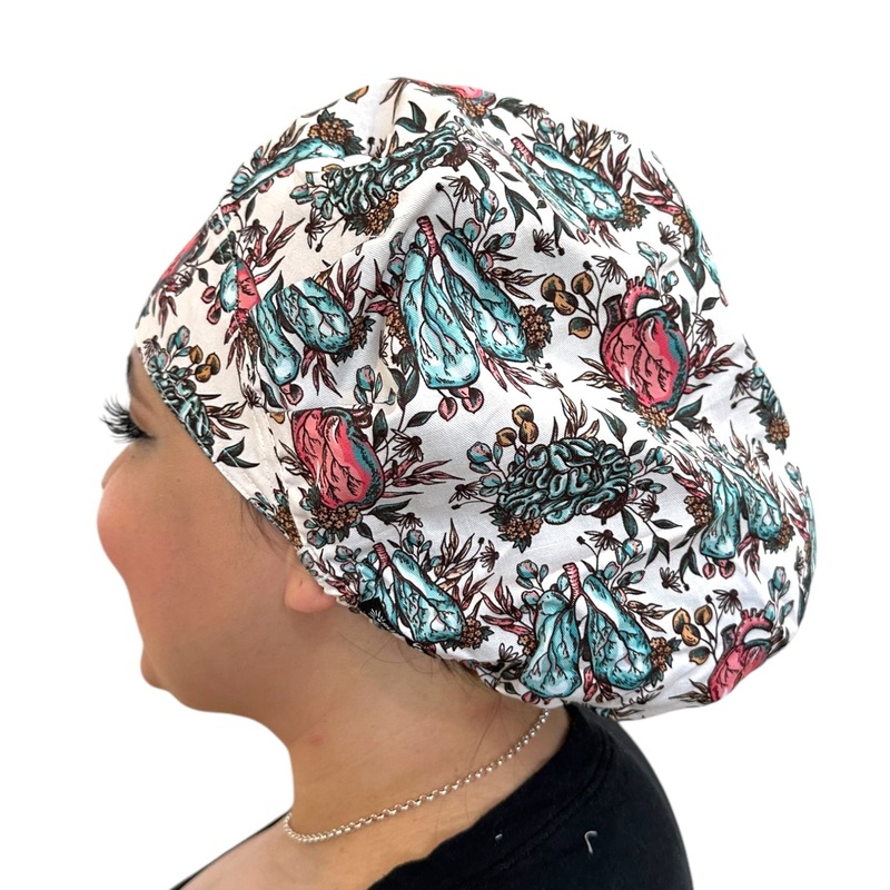 Floral Organs- Bouffant|bouffant cap|with satin lining