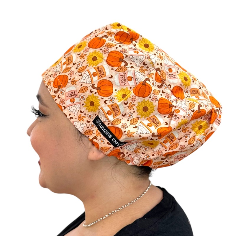 Pumpkin Spice- Euro|euro cap|with satin lining