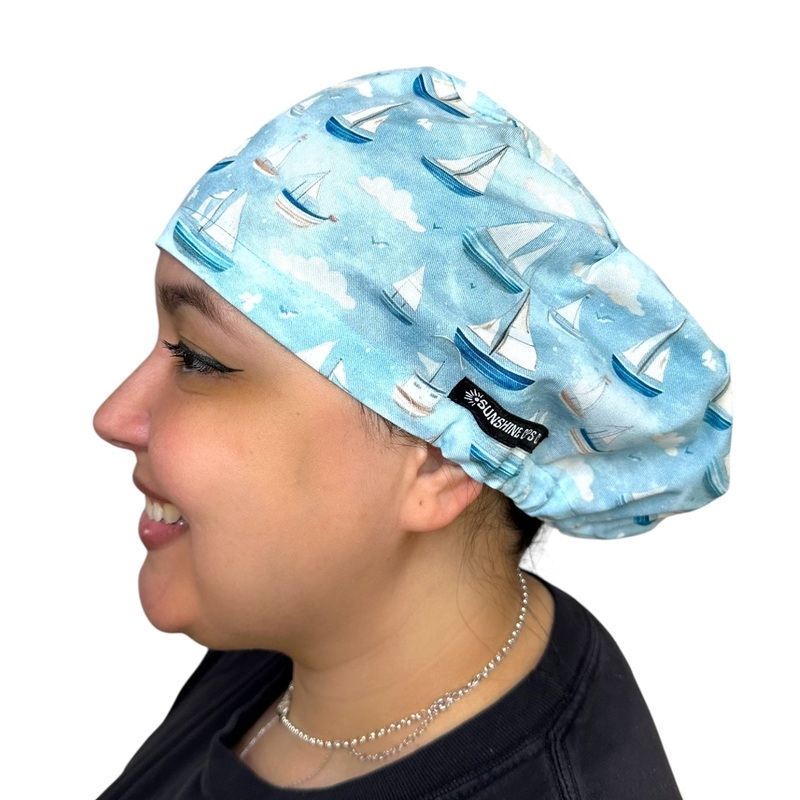 Sailboat- Euro|euro cap|with satin lining
