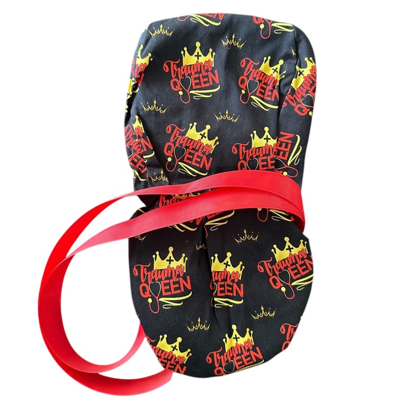 Trauma Queen- Ponytail|ponytail cap|with satin lining