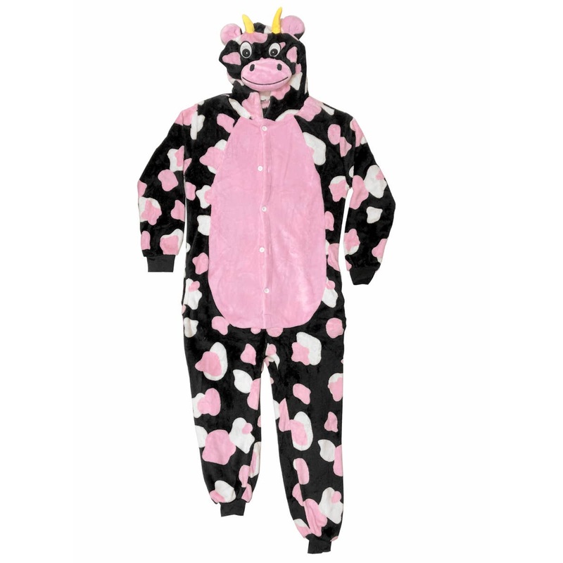 Cow Onesie Womens Costume - Size Small