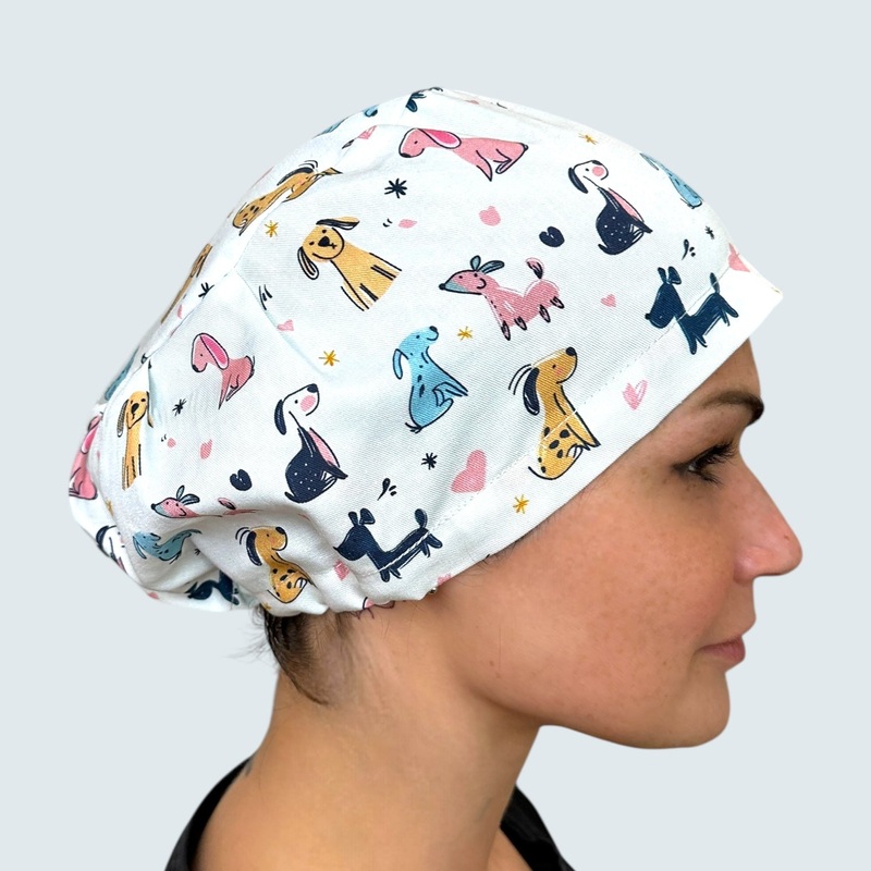 Dog Doodles- Euro|euro cap|with satin lining