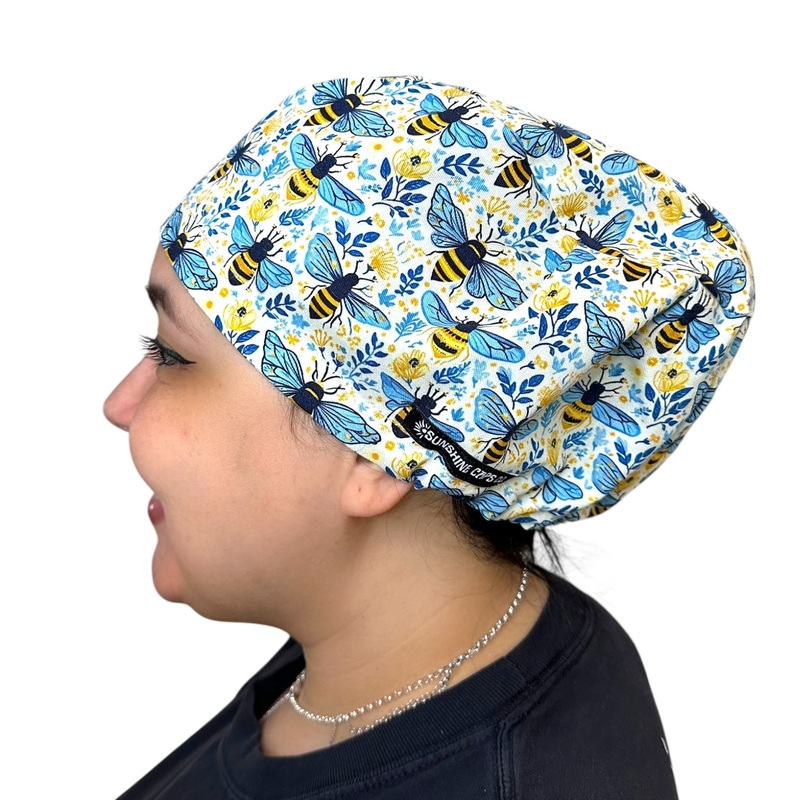 Honeybee Meadow- Euro|euro cap|with satin lining