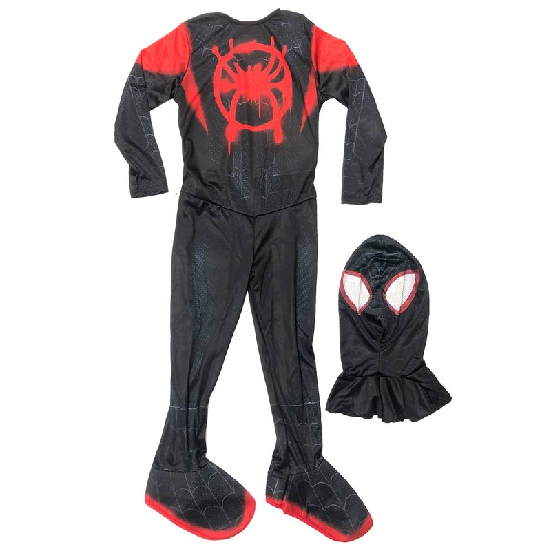 Miles Morales Spiderman Boys Costume - Size  4-6