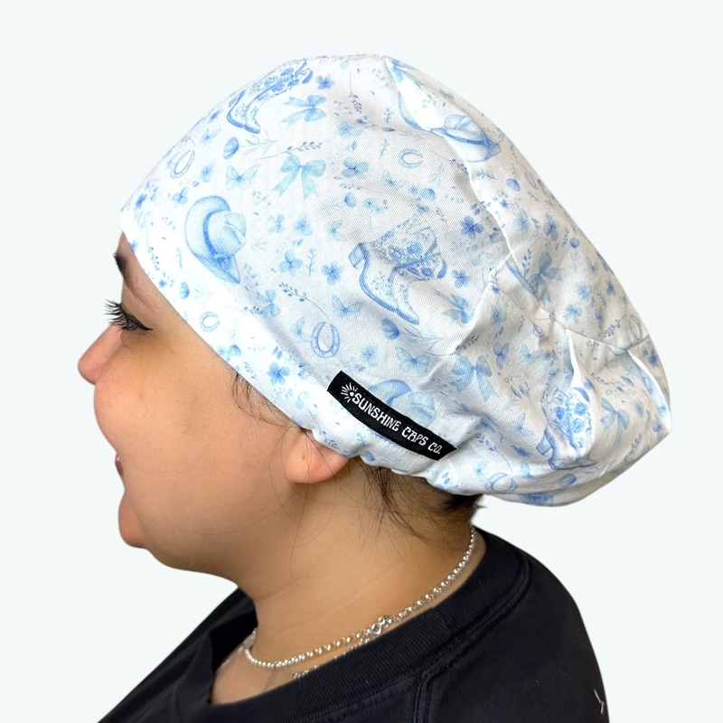 Southern Toile- Euro|euro cap|with satin lining
