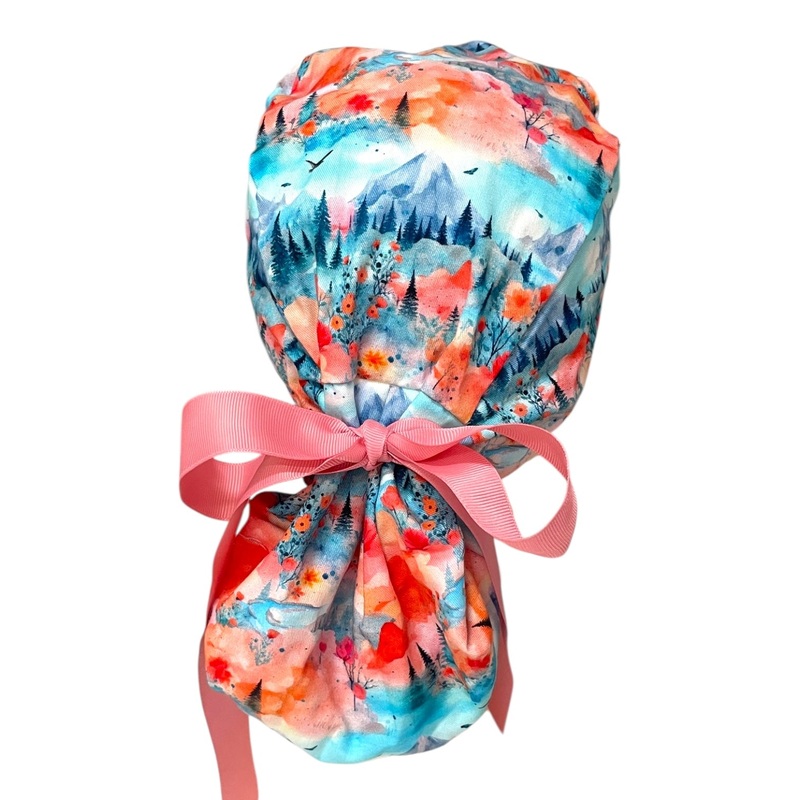 Spring Mountain- Ponytail|ponytail cap|with satin lining