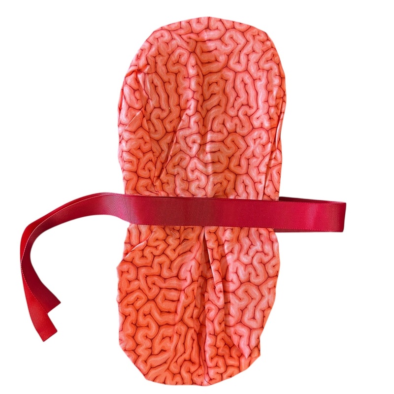 Brain- Ponytail|ponytail cap|with satin lining