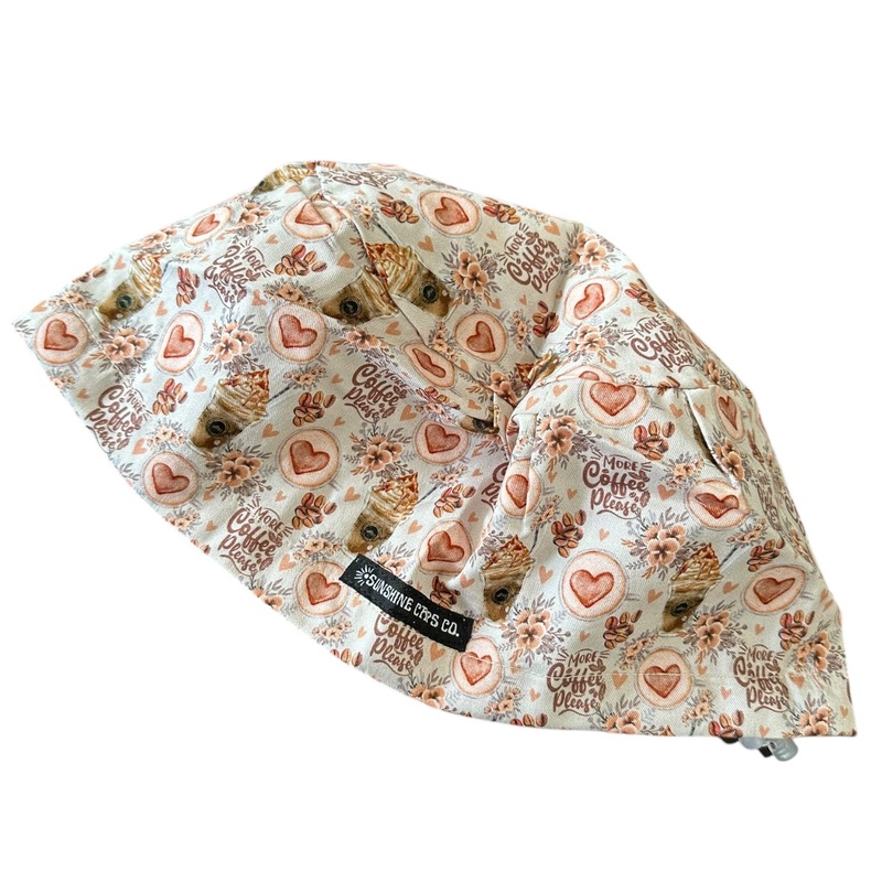 Coffee Please- Euro|euro cap|with satin lining