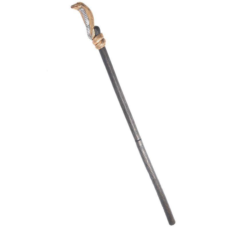 Collapsible 140cm Egyptian Cobra Snake Costume Staff