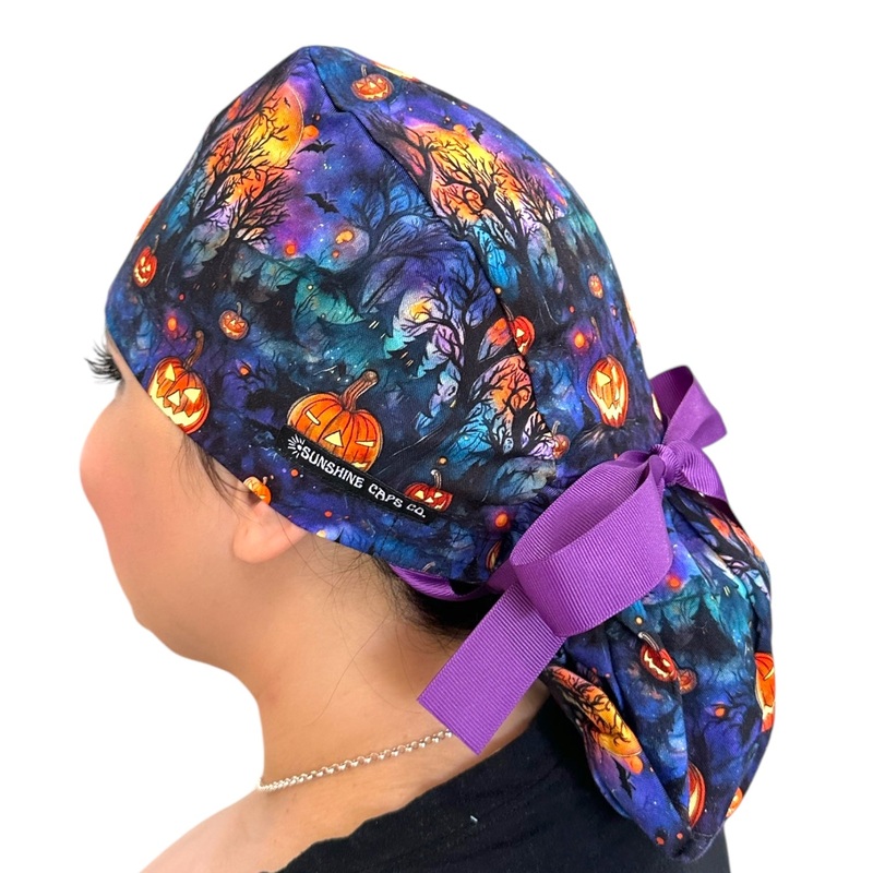 Haunted Woods- Ponytail|ponytail cap|with satin lining