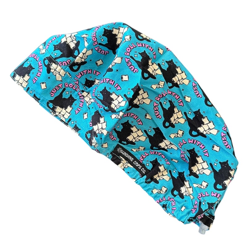 Roll with It- Bouffant|bouffant cap|with satin lining
