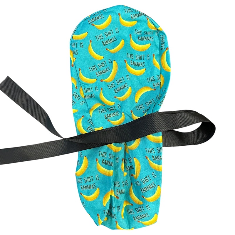 Shift is Bananas- Ponytail|ponytail cap|with satin lining