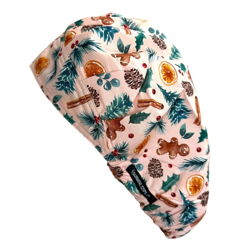 Gingerbread- Bouffant|bouffant cap|with satin lining