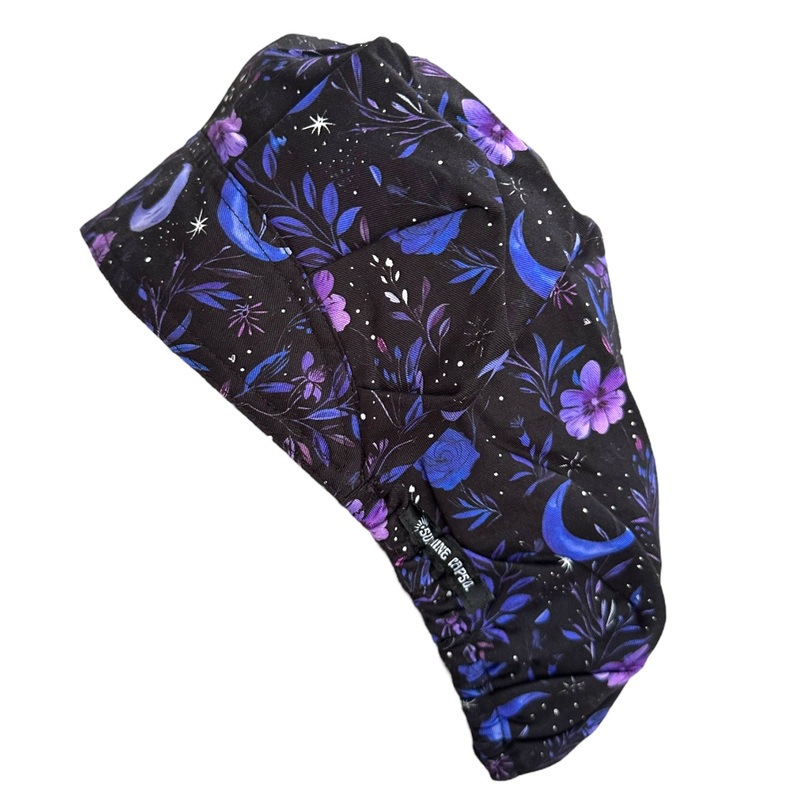 Purple Moonbeam- Bouffant|bouffant cap|with satin lining