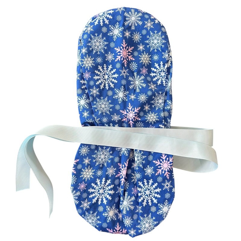 Snowflake- Ponytail|ponytail cap|with satin lining