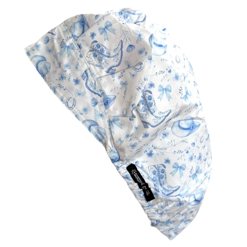 Southern Toile- Bouffant|bouffant cap|with satin lining