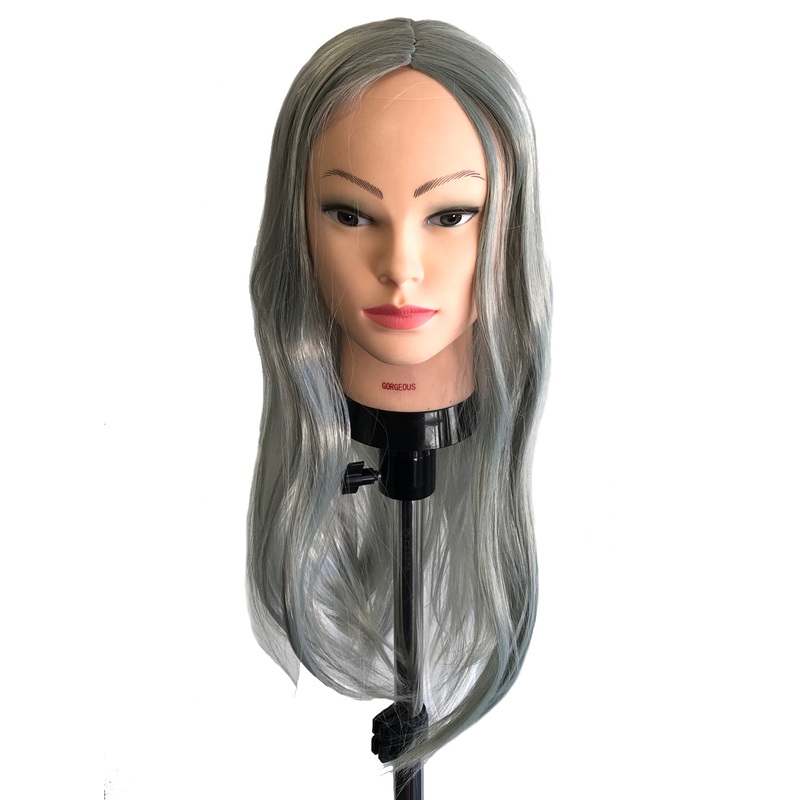 Long Straight Grey Women's Costume Accessory Wig