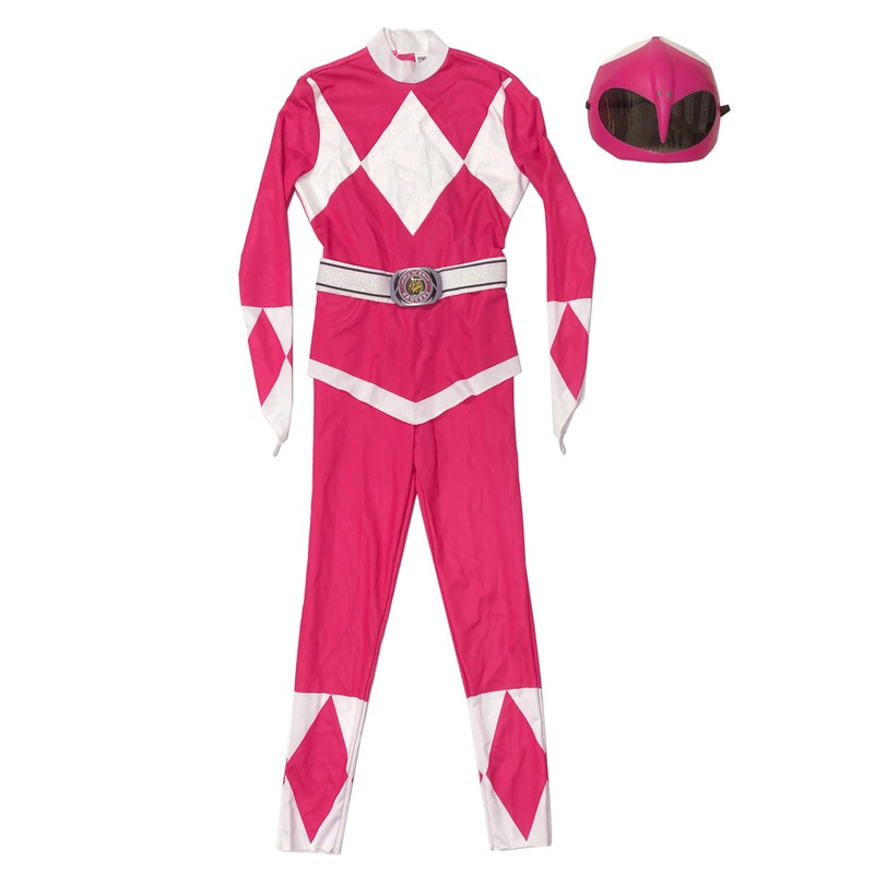Pink Power Ranger Womens Costume - Size Small