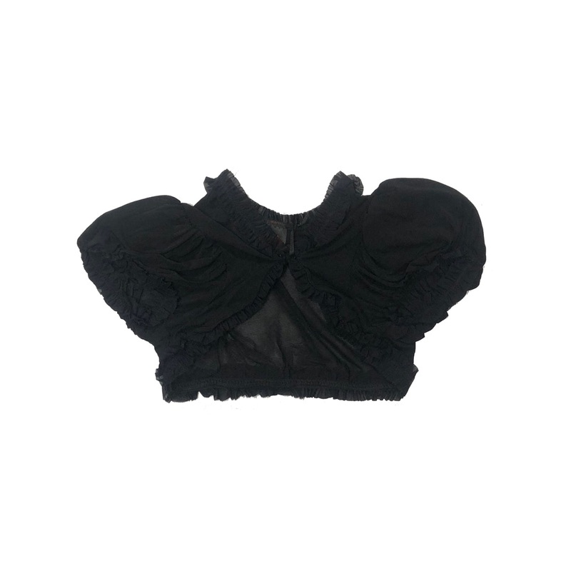 Sexy Black Lace Shrug Womens - Size 10-12
