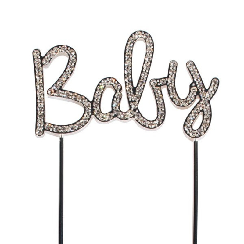 Diamante Baby Topper