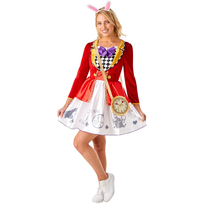 Wonderland White Rabbit Womens Costume